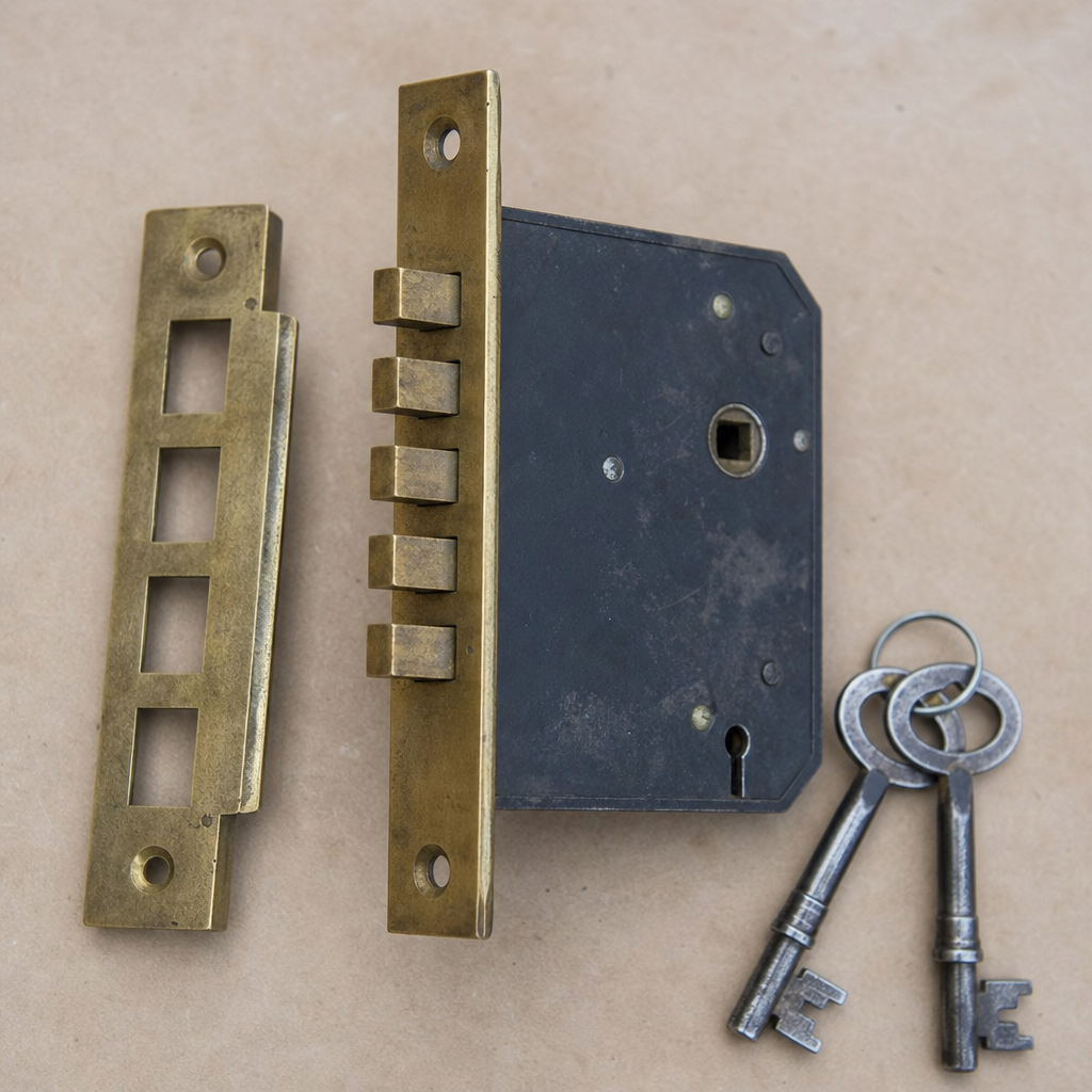 5-lever mortice sashlock, 76mm